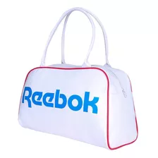 Bolso Deportivo Cartera Reebok P/ Mujer Gym Grande - El Rey Color Blanco