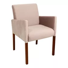 Sofá Cadeira Luiza De Espera Recepção Kixiki