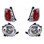 Set Calaveras + Faros Depo Fiat 500 2009-2011