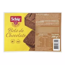 Kit C/ 03 Bolo De Chocolate S/ Glúten 200g Schar