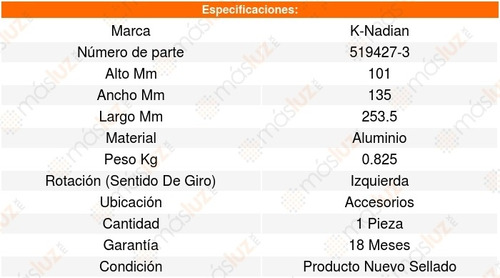 Bomba Agua Aries 4cil 2.5l 00_01 K-nadian 8613709 Foto 3