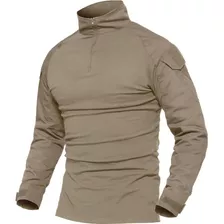 Playera Táctica De Camuflaje Para Hombre, Playera Militar