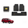 Kit Tapetes 3pz Logo Chevrolet Blazer 1991 1992 1993 1994
