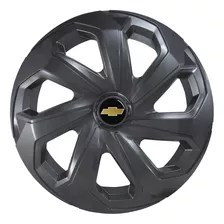 1 Calota Esportiva Aro 14 Spider Grafite Astra Agile Vectra