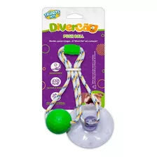 Brinquedo P/ Cães-push Ball Brinquedo Interativo Verde Méd