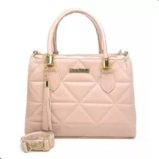 Bolsa Feminina Lorena Transversal Shopbag Dubai Cor Rosa