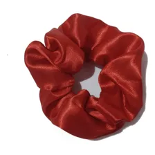 Scrunchies Raso Satén Algodon Variedad Colitas Para El Pelo 