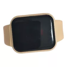 Reloj Smartwatch Macaron Con Malla De Silicona 