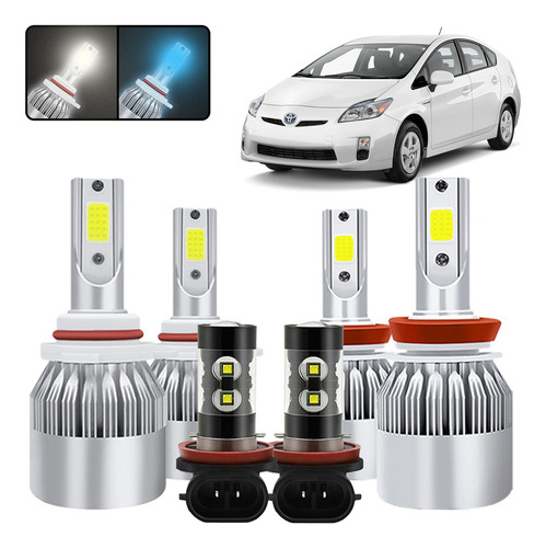 Foto de Kit De Focos Led 9005 H11 Para Toyota Prius 2010-2011