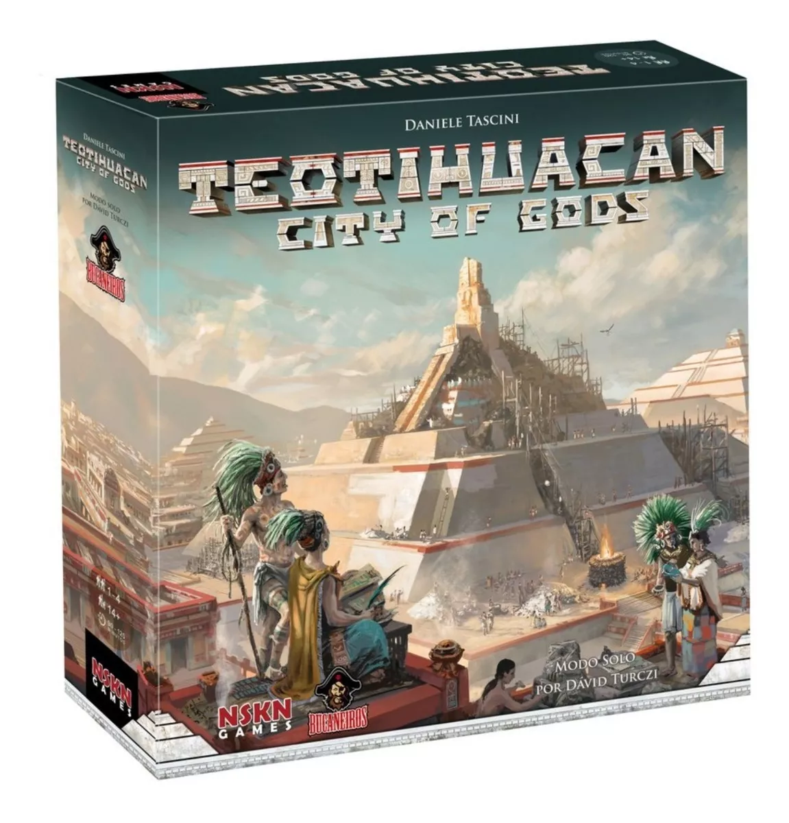 Jogo - Teotihuacan City Of Gods - Board Game - Lacrado!