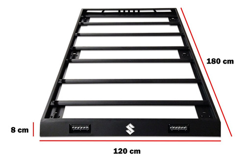 Canastilla Parrilla Led Portaequipaje Suzuki Jimny 5 Puertas Foto 5