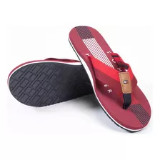 Sandalias Tommy Hilfiger Color Rojo De Hombre // Chalas