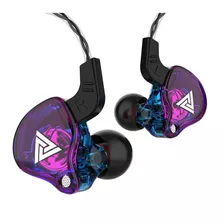 Audífonos In-ear Qkz Audio Ak6 Ak6 Morado