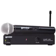 Gemini, 1 Equipo De Audio Profesional Para Dj, Sistema Uhf I