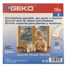 Burlete Ideal Ventanas Corredizas Transparente Geko Perfil V