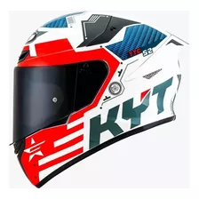 Capacete Moto Kyt Quit Kait Tt Course Fuselage Red Vermelho