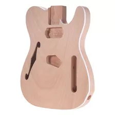 Muslady Tl-f Guitarra Eléctrica Sin Terminar Cuerpo De