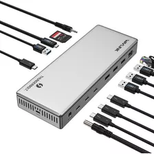 Estación De Acoplamiento Wavlink Thunderbolt 4, Pd De 98 W, 