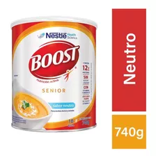 Alimento En Polvo Boost Senior Sabor Neutro Sin Lactosa 740g