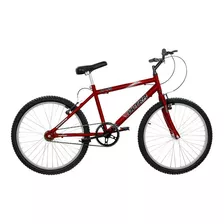 Bicicleta Masculina Aro 24 Ultra Bikes Masculina Sem Marcha Cor Vermelho