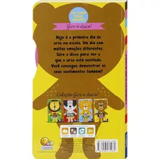 Livro Infantil Gire O Disco! Urso Na Escola Emoções Todolivr