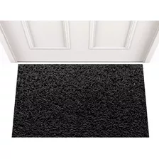 Tapete Capacho Vinil Cores Variadas 400cm X 60cm 12mm Cor Preto