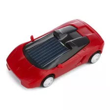 Mini Auto Deportivo Rojo Colección Solar Regalo Niño 