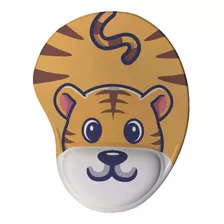 Mouse Pad Divertido Ergonômico Tigre Kawaii