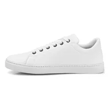 Sapatênis Masculino Casual Branco Esporte Fino Lançamento