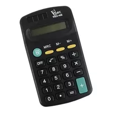 Calculadora Digital Portátil De Bolso - 402 Com Cor Preto