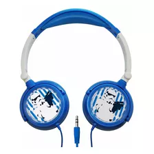 Audifonos Design Starwar Celeste Blanco