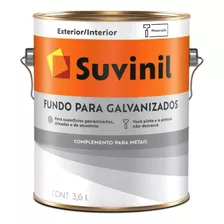 Fundo Para Galvanizados Branco Suvinil 3,6 Litros