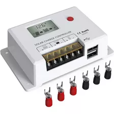 Controlador / Regulador De Carga Solar Pwm 10a 12v/24v