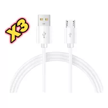 Cable Usb Carga Rapida iPhone Samsung Micro Usb iPad Earpods