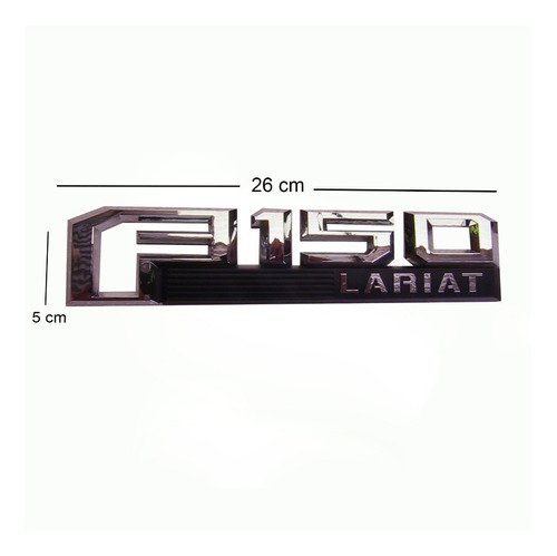 Logo Emblema Ford F-150 Lariat Cromada (envo Gratis) Foto 2