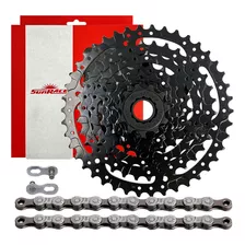 Pacha 8 Velocidades Sunrace M680. 11-42 + Cadena Kmc Z8 Mtb