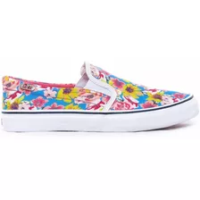 Zapatillas Coca Cola Shoes Iate Floral Urbanas Moda Mujer