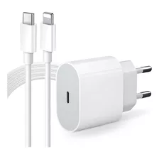 Carregador Turbo Usb-c Compativel iPhone 8 X Xs 11 12 13 25w