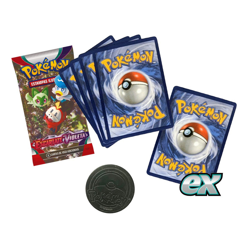 Lote Pack 100 Cartas Pokémon Pacote Épico Aleatórias Comum