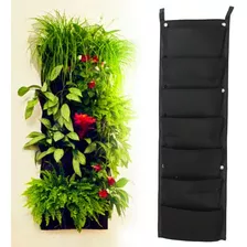 Jardin Vertical Muro Pocket Maceta Tela 7 Bolsillo Pared Geo