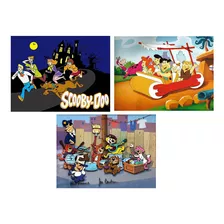  Desenhos Antigos - Scooby Doo + Flintstones + Manda Chuva