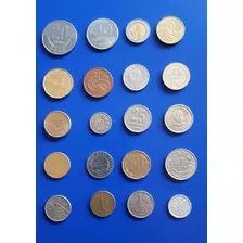 Coleccion Lote De 20 Monedas Varios Paises Del Mundo