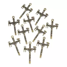 Crucifixo Nossa Senhora Da Salette Em Metal - 10 Unidades