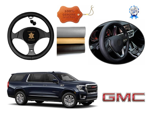 Tapetes 3d Logo Gmc + Cubre Volante Yukon Denali Xl 21 A 23 Foto 3