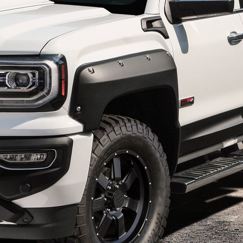 Juego Fender Flares Caja Corta Gmc Sierra 1500 2016-2018 Foto 2