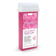 Depilflax Cera Depilatoria Roll On Rosa 100 Gr