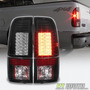 Par Faros Negro Led Ford F-250 Super Duty Xl 2005 6.0l