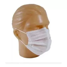 150 Mascaras Descartáveis Tnt Dupla Camada Com Clips Nasal 