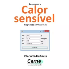 Livro Computando O Calor Sensível Programado Em Visual Basic