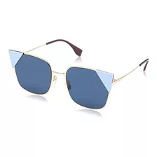 Lentes De Sol - Fendi Ff 0191 / S 0a9 55 Mm Gafas De Sol En 